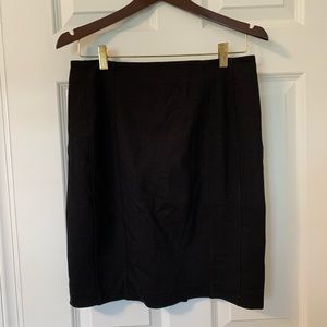 Express Black Mini Skirt